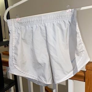 White Nike Athletic Shorts